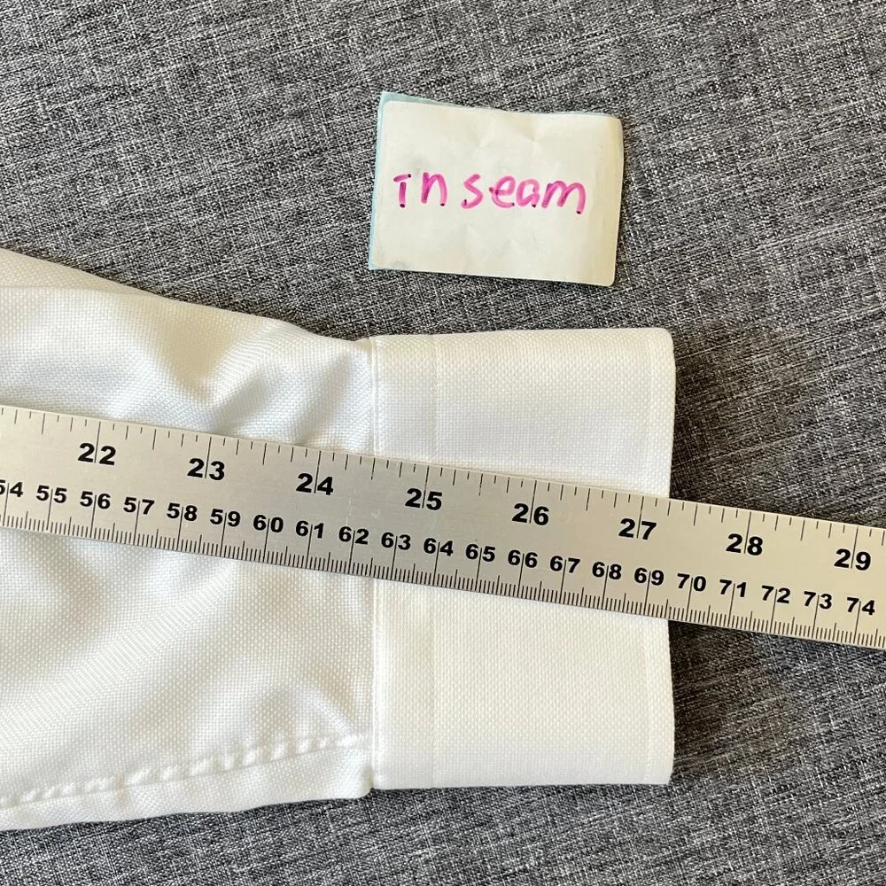 Eton Contemporary Button Up Dress Shirt - Men's Size 42/16.5 - White - Picture 12 of 14